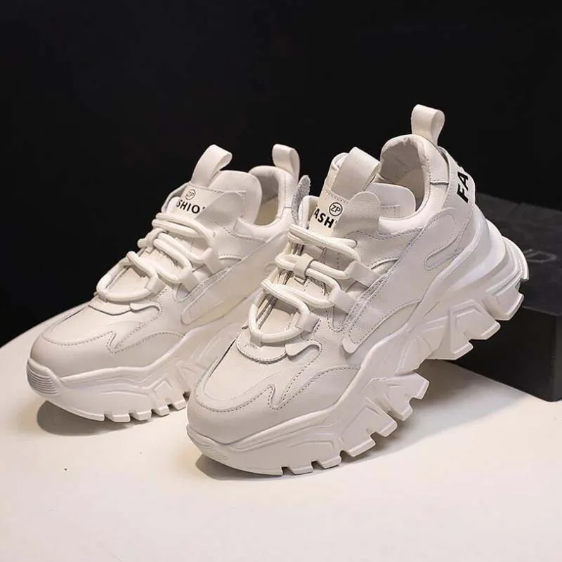 

Black Shoes Women High Top Sneakers Women Platform Ankle Boots Fashion Basket Femme Chaussures Femmes Height Increase Shoes