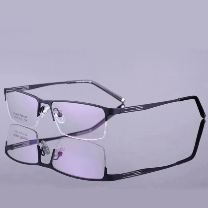 

Привлекательный мужской отличительный дизайн, брендовая Удобная половинчатая оправа, квадратная Спортивная оправа для очков, новинка 2021