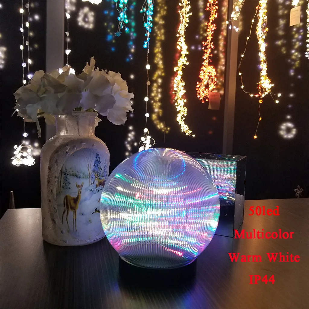 2019 светодиодный шар с вертикальным узором теплый белый цвет ночник для спальни