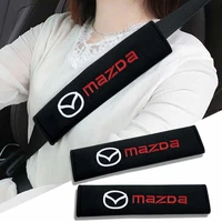 2pcs car interior seat belt protection cover for mazda 2 3 4 5 6 7 8 cx5 atenza cx 7 cx 9 cx 3 cx 4 cx 8 mx3 mx5 auto interior
