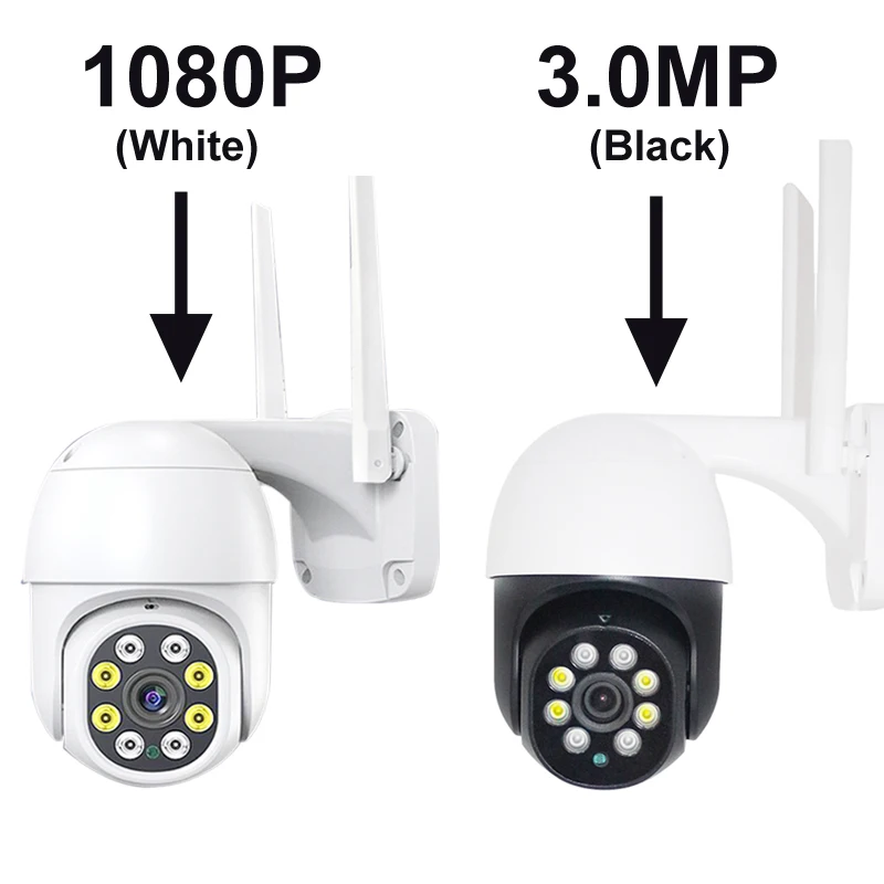 

IP- 3 , Wi-Fi, 1080P, , CCTV 360 PTZ, 4