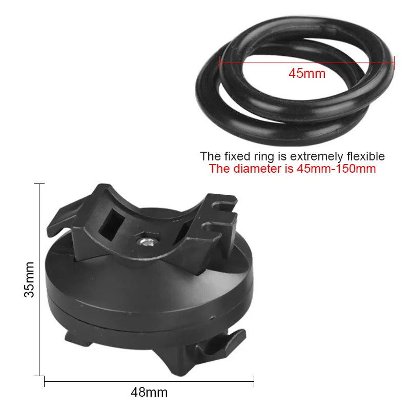 

Mountain Bike Bicycle Cycling Lamp Led Flashlight Bracket Clip Bicycle Lights Mount Led Light Holder Light Clamp 360 Degrees