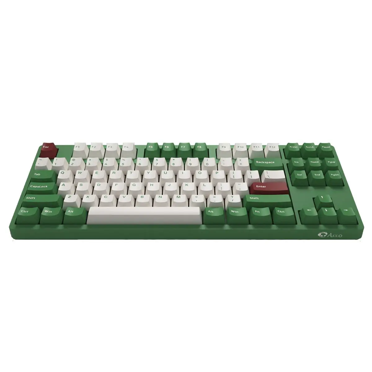 

AKKO 3087DS Matcha Red Bean 87 keys Mechanical Gaming Keyboard PBT Computer Gamer Type-C Cable with Pink/Orange Switch