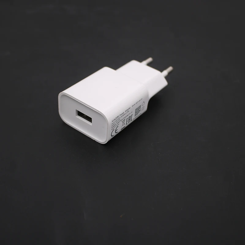 Оригинальное быстрое зарядное устройство Xiaomi с европейской вилкой 5 в 2 А сетевой