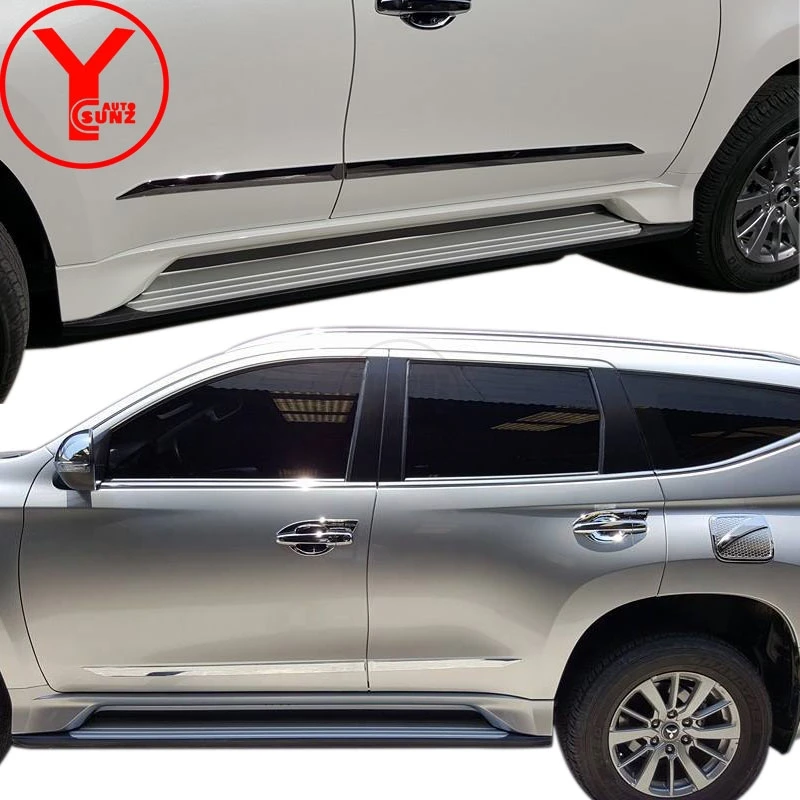 Хром облицовка корпуса для MITSUBISHI PAJERO Montero SPORT 2016 2019 АБС Боковая дверь литья