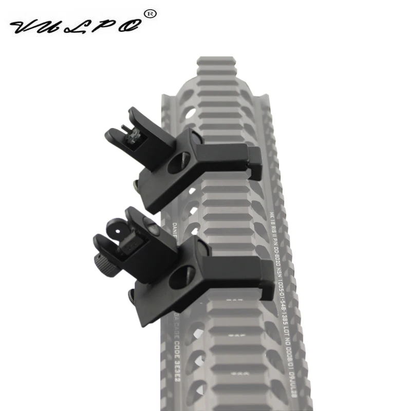 Тактический передний и задний прицел для охоты 45 градусов|iron sights|backup iron sightsaccessories