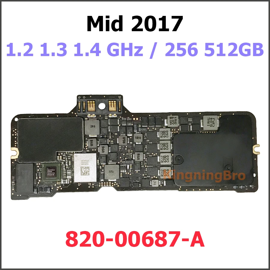 Оригинальная материнская плата для Macbook Retina 12 дюймов логическая A1534 256 ГБ 512 820-00045-A