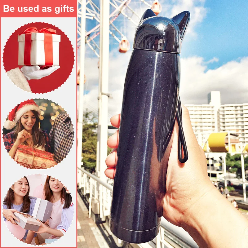 Термос с двойными стенками 320 мл/11 унций бутылка для воды вакуумные фляжки из