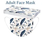Одноразовые маски для лица унисекс, 3 слоя, 10 шт.