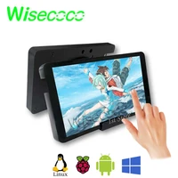 wisecoco 5 5 inch 1920x1080 monitor capacitive touch screen for raspberry pi4 pi3 60hz android tv box camera game console pc