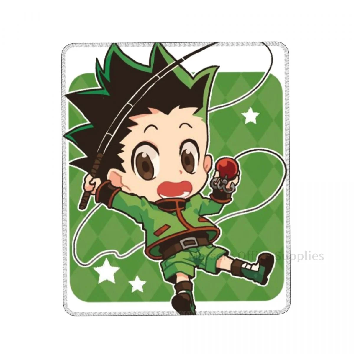 

Коврик для мыши Hunter x Hunter Gon Freecss в стиле аниме, резиновый нескользящий стирающийся Настольный коврик для компьютерных игр для мальчиков с кл...