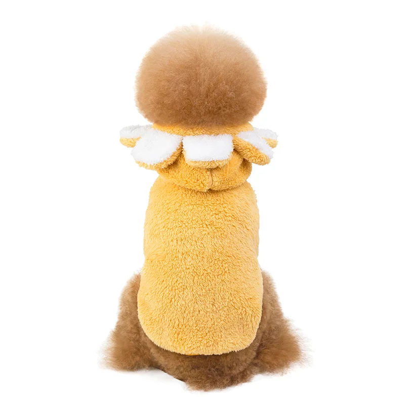 Pet Одежда для собак зимняя одежда для собак, куртка с капюшоном куртка с рисунком пуделя для бишона и шнауцера для Мопсов, французских бульдогов собака корги Костюмы теплый костюм