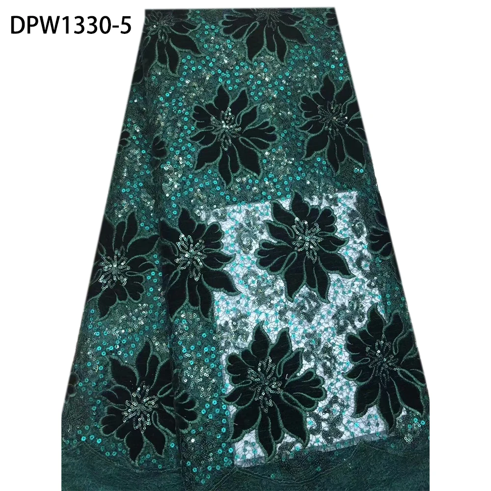 Африканская двойная органза кружева с блестками 2019 новейшая бархатная кружевная