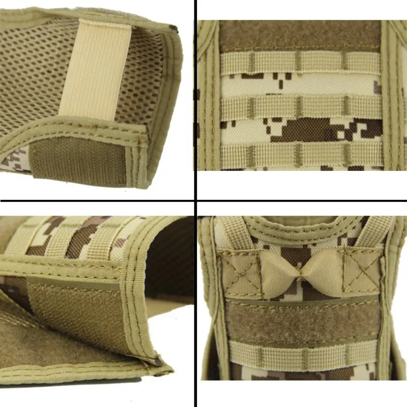 AISPORT чехол для пивной бутылки мини жилет Форма нейлон Регулируемый Съемный DIY