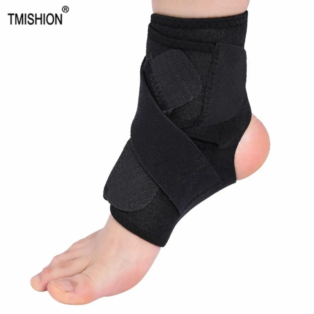 Безопасный с поддержкой лодыжки защита для бега в тренажерном зале эластичный