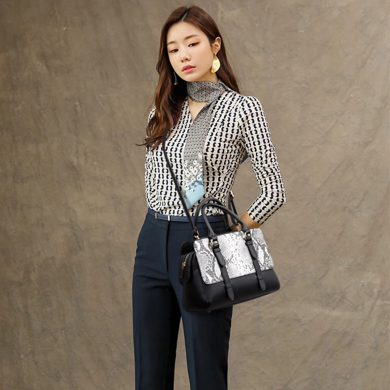 

Luxury Crocodile Pattern Handbags Crossbody Bags for Women Designer Bag High Quality Leather Handbags Fashion Shoulder Bag