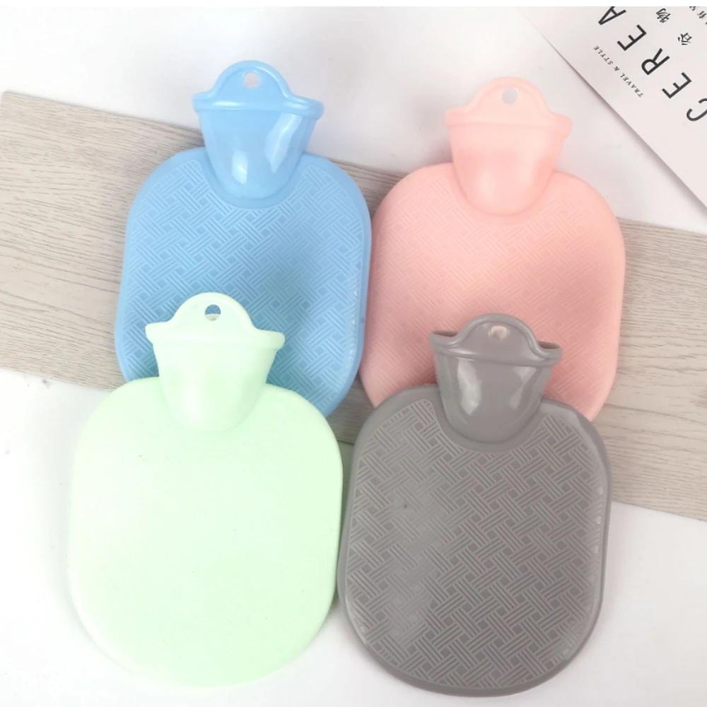 Бутылка для горячей воды Резиновая высокая плотность зимняя ручная грелка