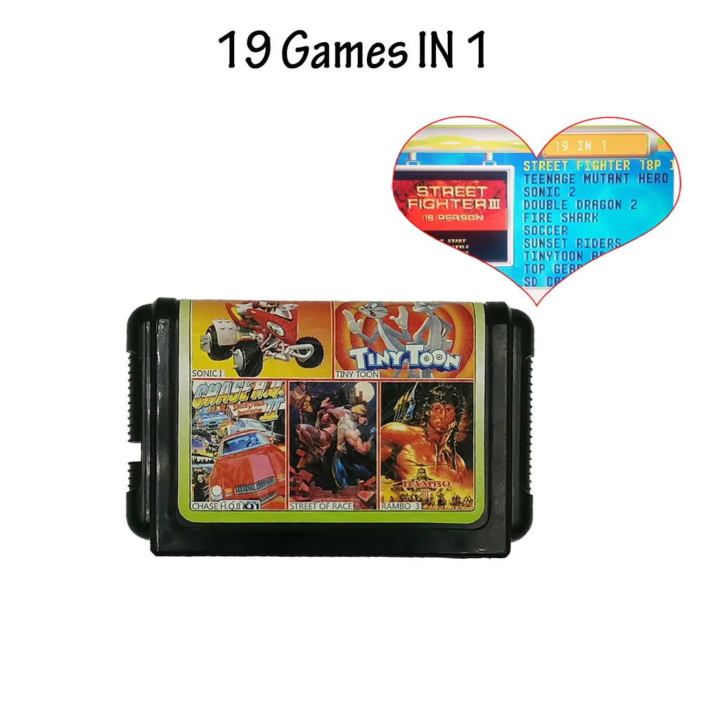 2019 новая Ретро Мини ТВ Видео игровая консоль для Sega MegaDrive 16 бит 600 различных