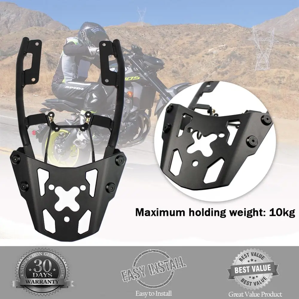 Аксессуары для мотоциклов Задняя багажная стойка самоперевозчик Верхнее