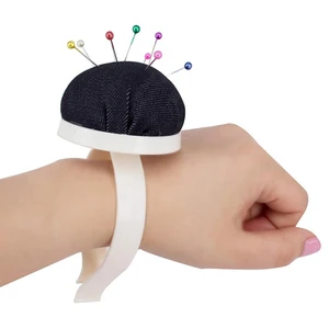 Plastic Wrist Wearable Pin Cushion (Cowboy) Sewing Needle Pincushions for Tailor Dressmaker Designer DIY Craft Sewing Accessory