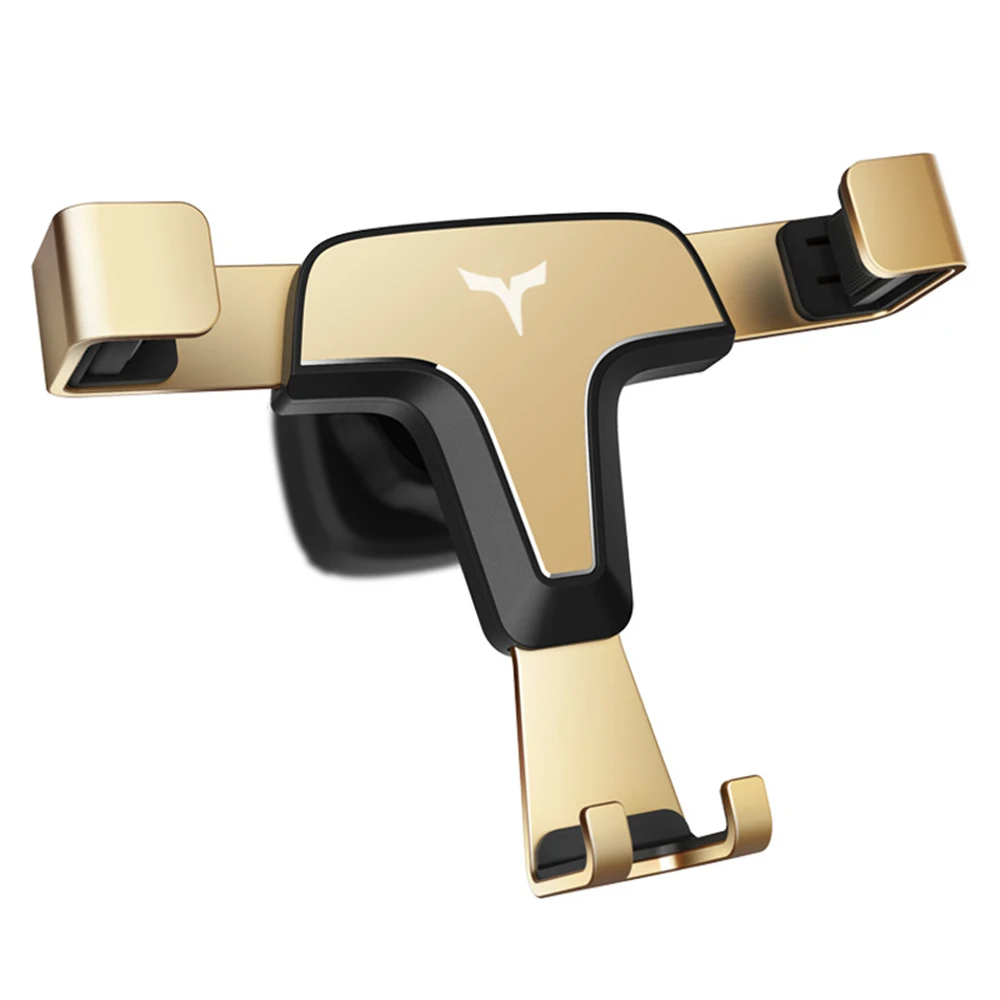 

New Car Phone Holder Gravity Reaction Clip Type Air Vent No Magnetic Mount GPS Smartphone Stand for iPhone Samsung Xiaomi Huawei
