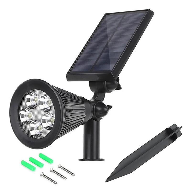Светодиодная лампа на солнечной батарее наружное освещение украшение для сада