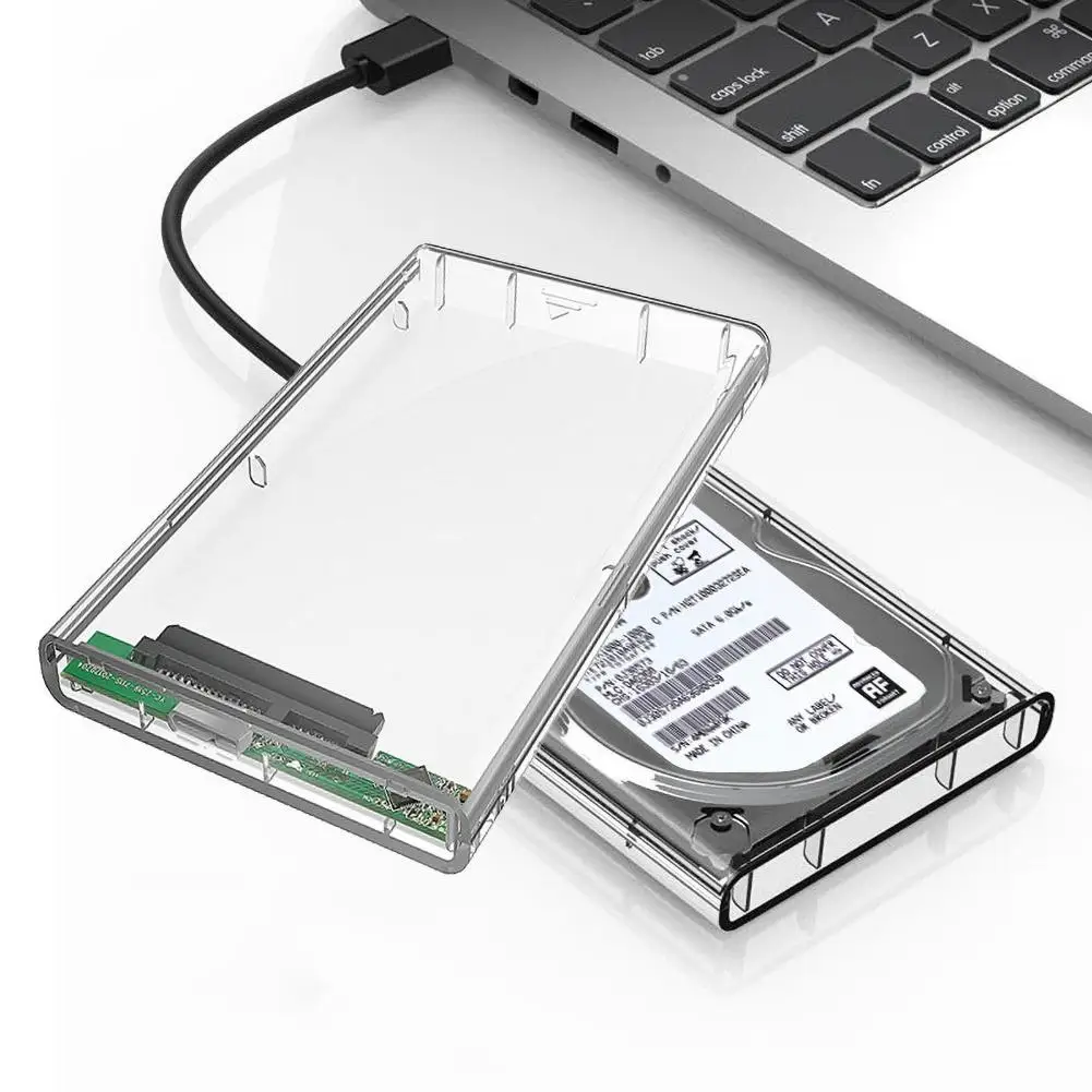 HDD чехол 2 5 дюймов SATA USB 3 0 SSD адаптер Коробка для жесткого диска внешний корпус