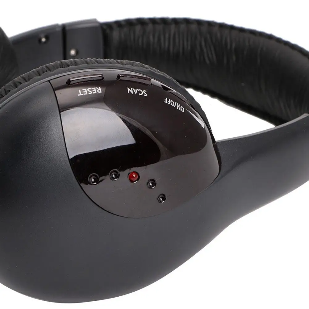 5 in 1 Hi-Fi FM Radio Wireless Headphones Headsets for TV DVD MP3 CD MP4 PC | Электроника