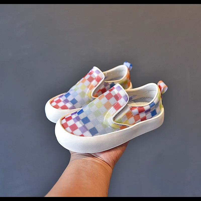 

Summer Children's Breathable Casual Mesh Panel Shoes for Boys and Girls Low-cut Non-slip Wear-resistant Sports Kids Shoes CS226