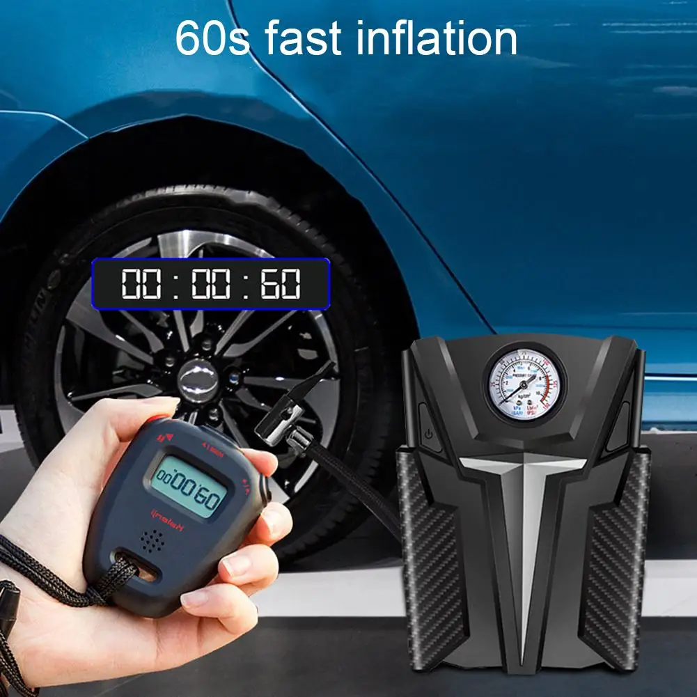 

New Portable Car Air Compressor Digital Tire Inflator Pump for Car Bicycles Motorcycle Tires Basktball Tyre Air Pump 12V