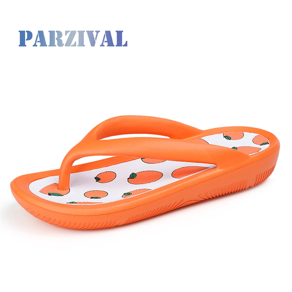 

Пляжные шлепанцы PARZIVAL женские, прочные массажные сандалии на платформе, повседневная обувь для комнаты, летние Тапочки