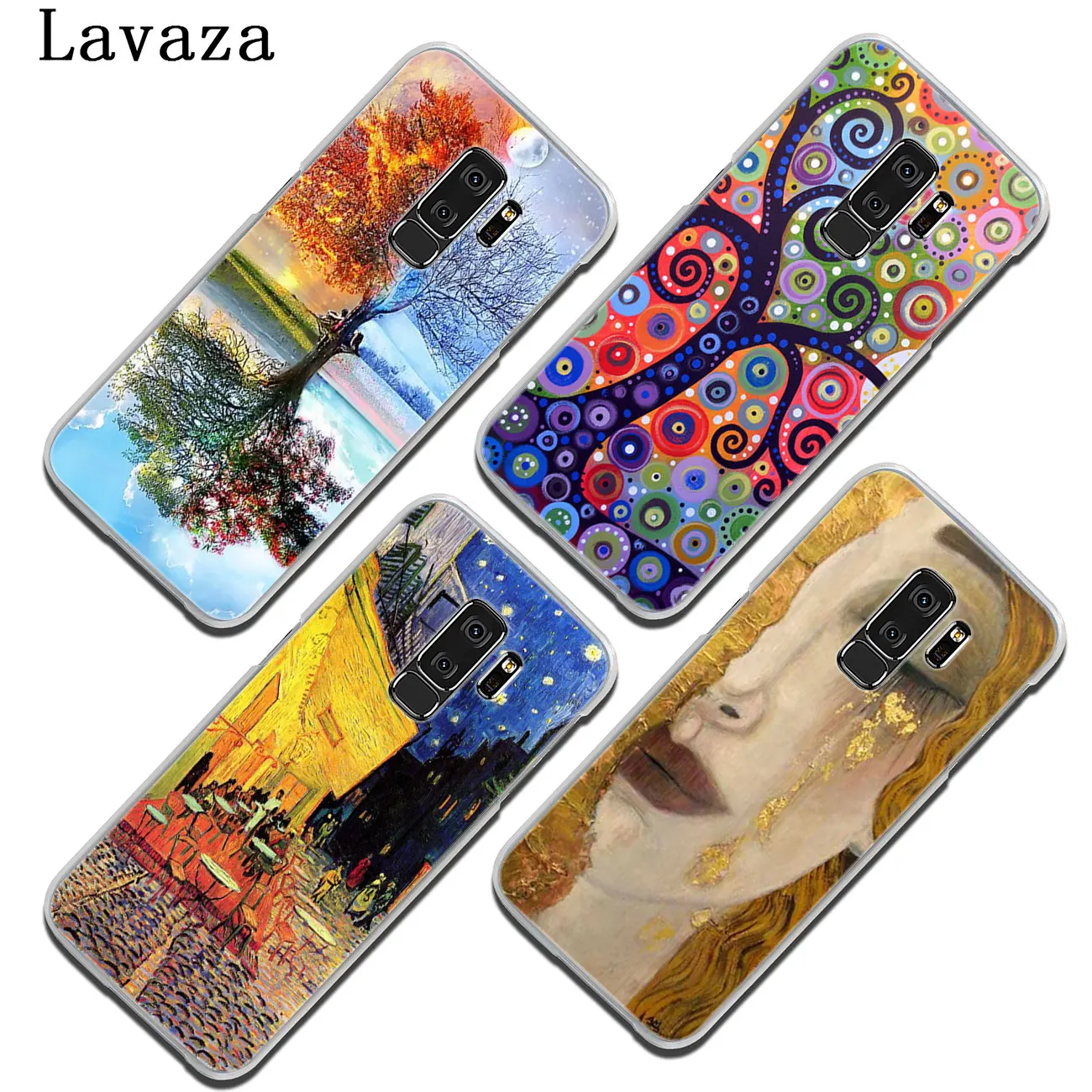 Lavaza Gustav Klimt Tree of Life Golden Tears Oil Hard Phone Case for Samsung Galaxy S10 E S8 + S9 Plus S6 S7 Edge S10E Cover | Мобильные