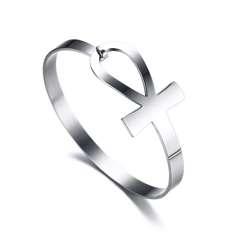 Женские браслеты из нержавеющей стали в виде креста|Браслеты| |