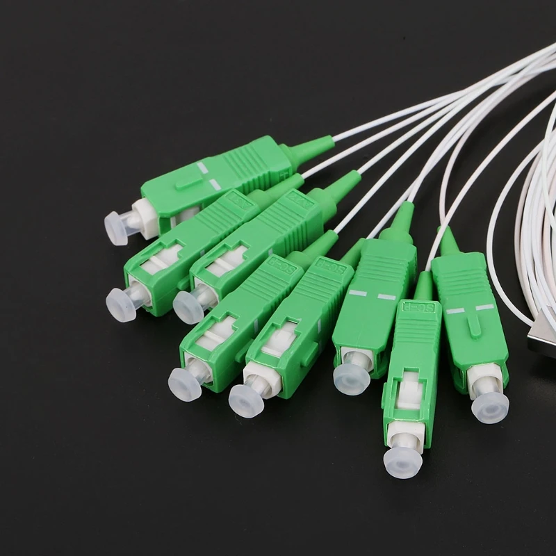 Оптический разветвитель PLC SC APC 1X8 FTTH оптоволоконный Стандартный соединитель