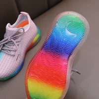 children colorful shoes grils sneakers 2020 new spring boys shoes kids sport breathable running light mesh sneakers casual shoe