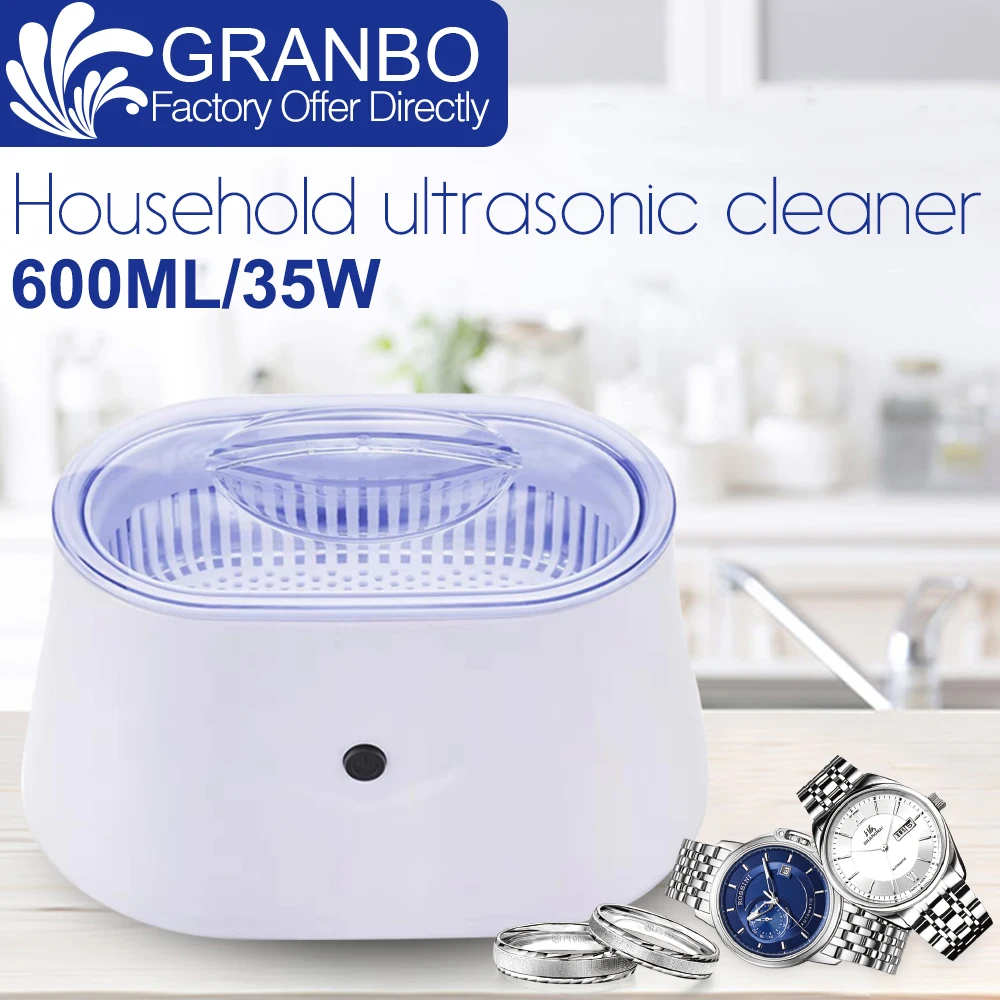 Ультразвуковой очиститель для очков часов монет ювелирных изделий ожерелий