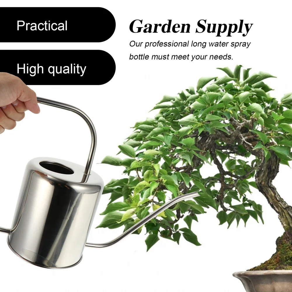 

1.5L Garden Flowers Plants Irrigation Tool Handheld Long Spout Watering Can