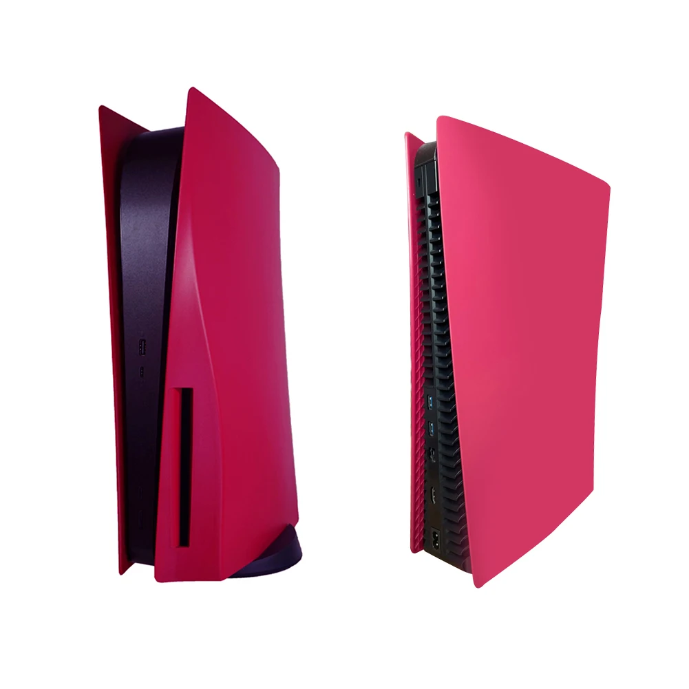 

Game Console Cover for Cosmic Red PS5 Skin Hard Shell Dust Protective Case Skin Cover for PS5 Optical Drive Anti-Scratch