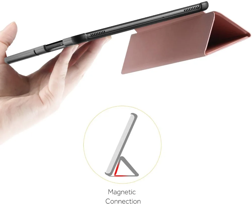 EasyAcc чехол для планшета Samsung Galaxy Tab S5e 10 5 дюймов 2019 SM T720 T725 принципиально ПУ кожа