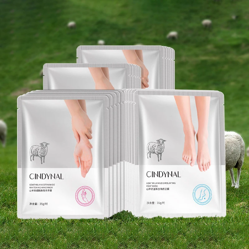 

Moisturizing Hand And Foot Mask Neck Mask Silk Improves Dry Exfoliating Remove Dead Skin Winter Hydrating Hand Care TSLM2