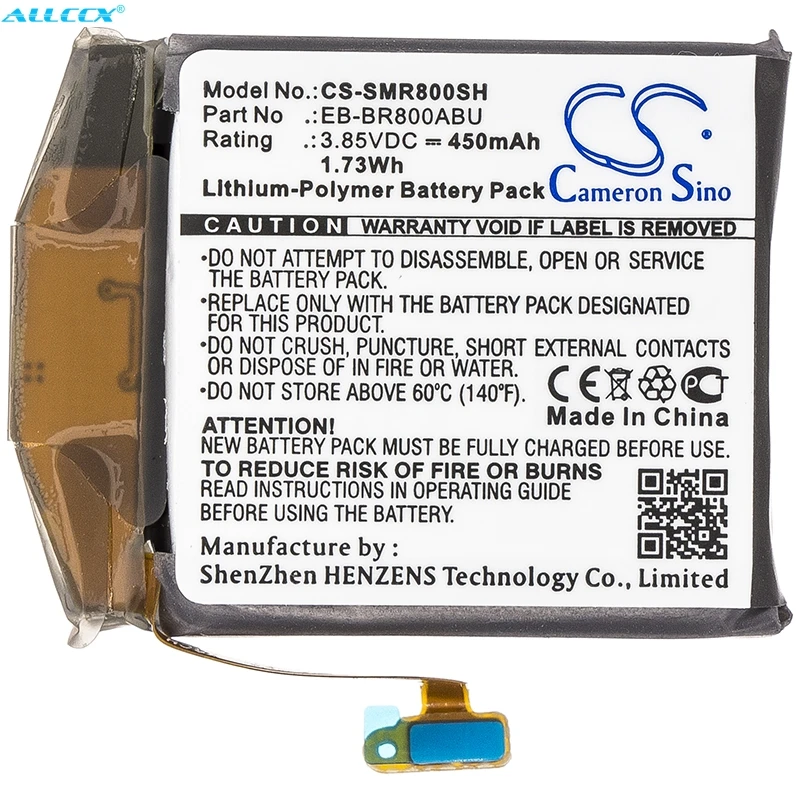 Cameron Sino 450mAh батарея EB BR800ABU GH43 04855A для Samsung Galaxy Watch 46 мм SM R800 R805|Цифровые