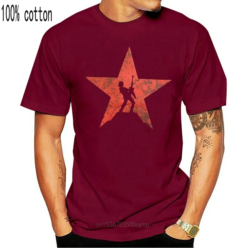 

New Rock Star Music Guitar Graphic Art Men's T Shirt Band Metal Fun Parody Tee S - Xxl T Shirt Casual Men Clothing