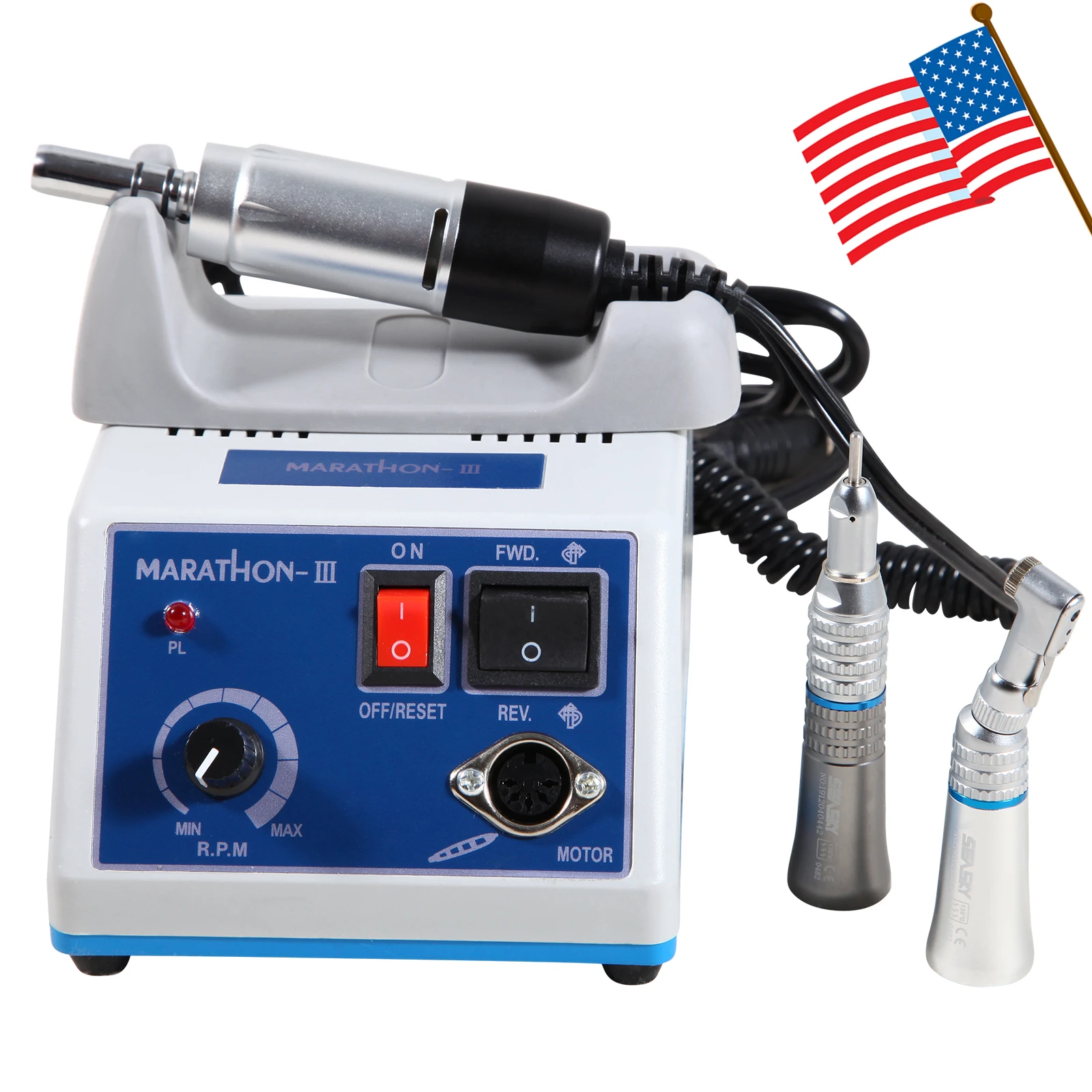 Стоматологическое лабораторное марафон Электрический полировщик с мотором N3 +