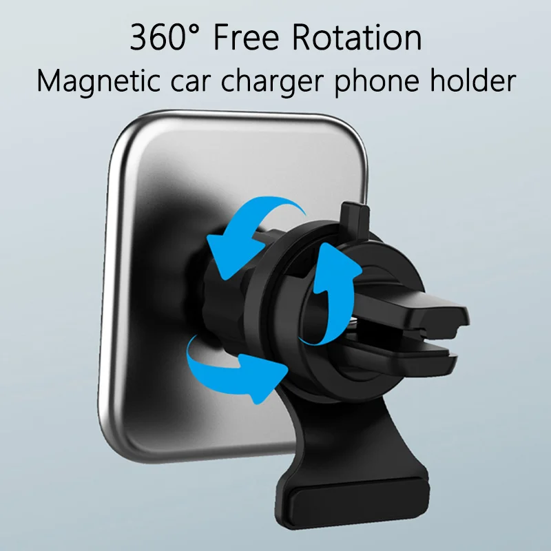 

15W Magnetic Charger Car Phone Holder For Magsafe iPhone 12 Pro Max Qi Fast Wireless Charging Magsafing Car Chargers Mount Stand