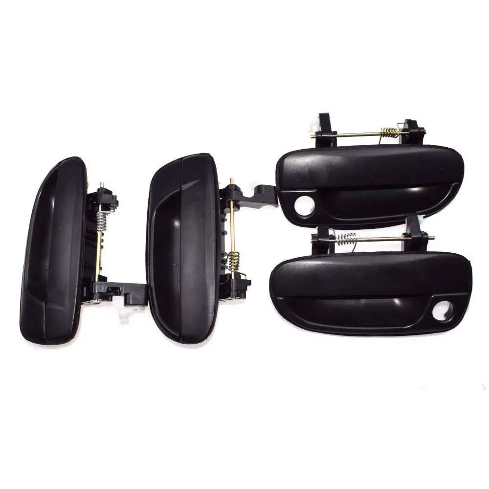 ISANCE 4 шт. черная ручка для наружной двери FL FR RL RR 82650 25000 82660 Hyundai Accent 2000 2001 2002 2003 2004 2005