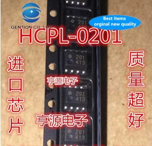 30pcs 100% new and orginal real stock HCPL - 0201 HCPL0201 printing 201 light coupling becomes available