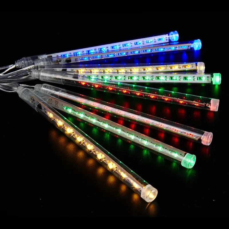 Водонепроницаемая гирлянда в виде капли дождя/сосулек 20/30/50 см | Лампы и освещение