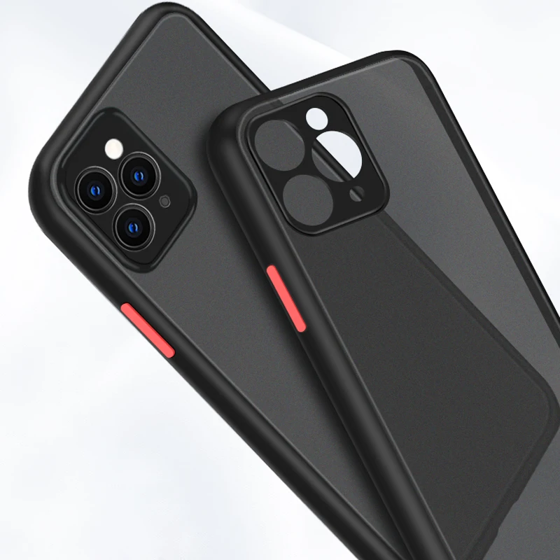 Матовый чехол для iPhone 12 11 Pro Max SE 2020 X XS XR 7 8 Plus iPhoneXR защитный силиконовый