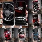 Чехол для телефона с логотипом автомобиля KIA, черный чехол из ТПУ для Samsung Galaxy A 10 12 20E 21S 30 32 40 50 51 52 70 71 72 5 6 7 2016 2018