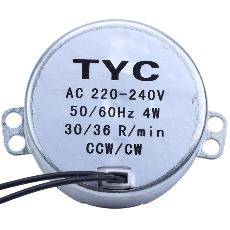 3X AC 220/240V 30RPM 4W CCW/CW синхронный двигатель с двухсторонним управлением |
